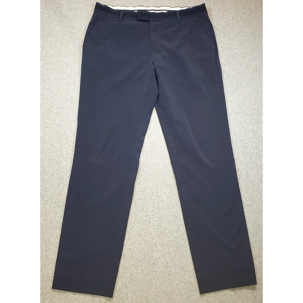 G/Fore Straight Leg Stretch Golf Pants Mens Twilight‎ Navy Blue 34x32 Act. 34x30